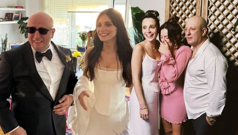 Özge Özpirinçci paylaştı: Meriç Aral ile Serkan Keskin'in düğününden yeni kareler