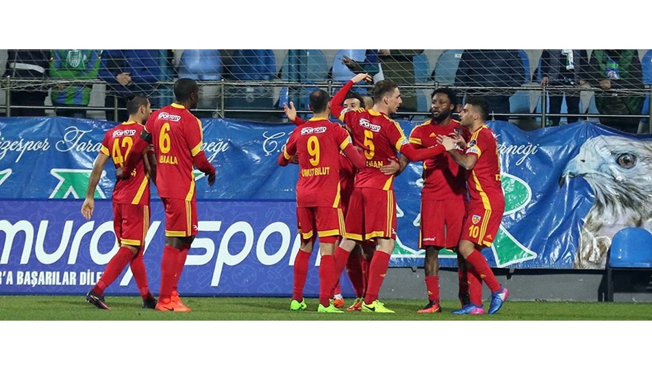 3 puan Kayserispor'un!