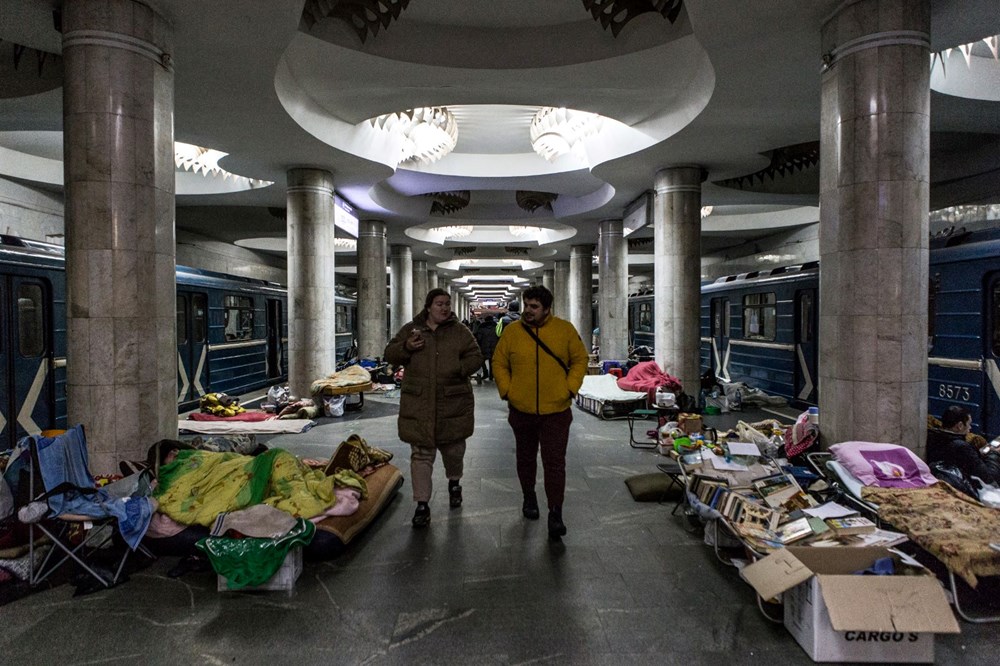 Ukrayna'da bombardıman altında yaşam mücadelesi - 16