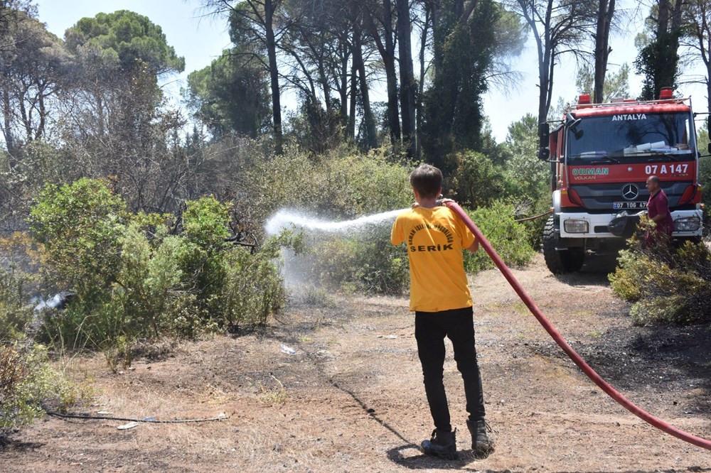 Antalya’da orman yangını - 1