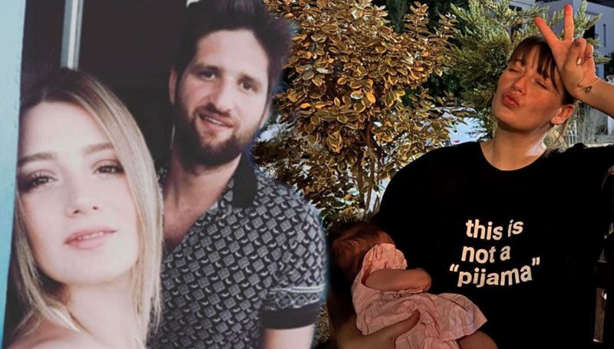 Gizem Karaca'nın kızıyla ilk tatili