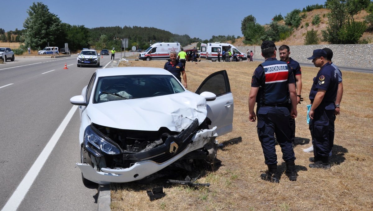 Amasya'da kaza: 10 yaralı