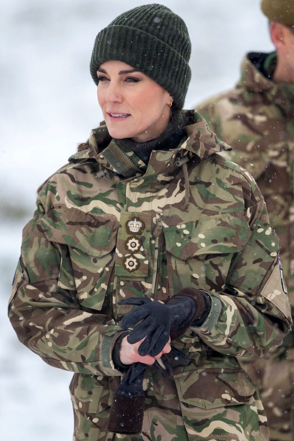 Prenses Kate Middleton askeri üniforma giydi - 5