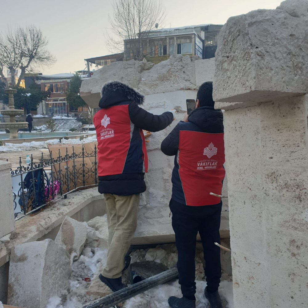 Deprem bölgesinde hasar alan kültürel miraslar koruma altına alındı - 2