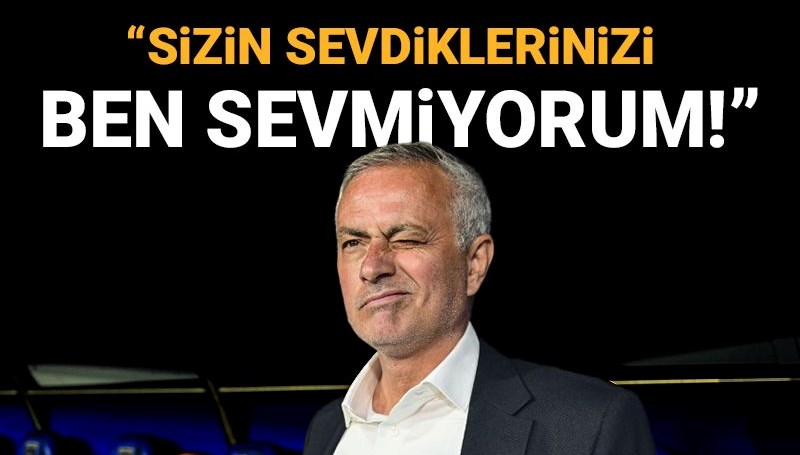 Jose Mourinho'dan çarpıcı açıklama