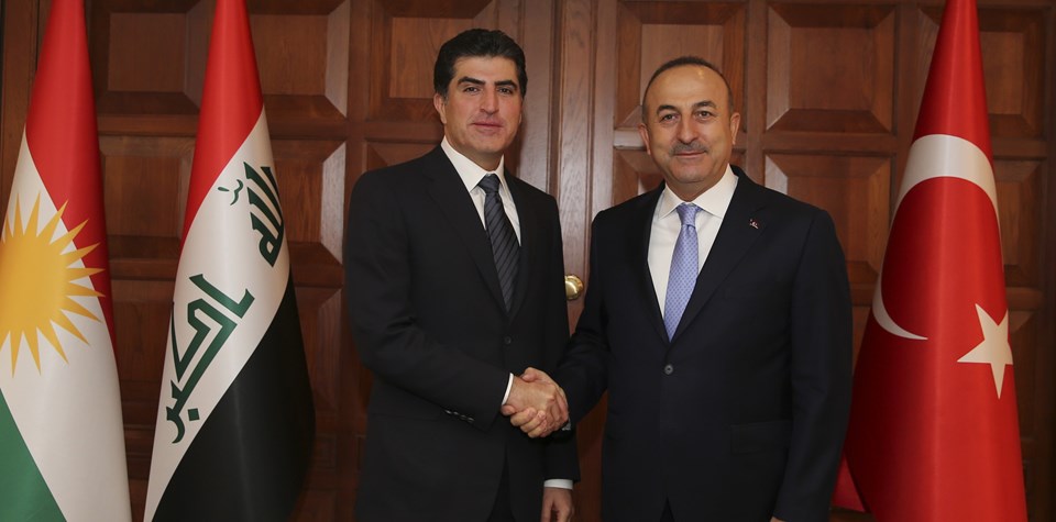 Cumhurbaşkanı Erdoğan, IKBY Başbakanı Barzani ile görüştü - 1