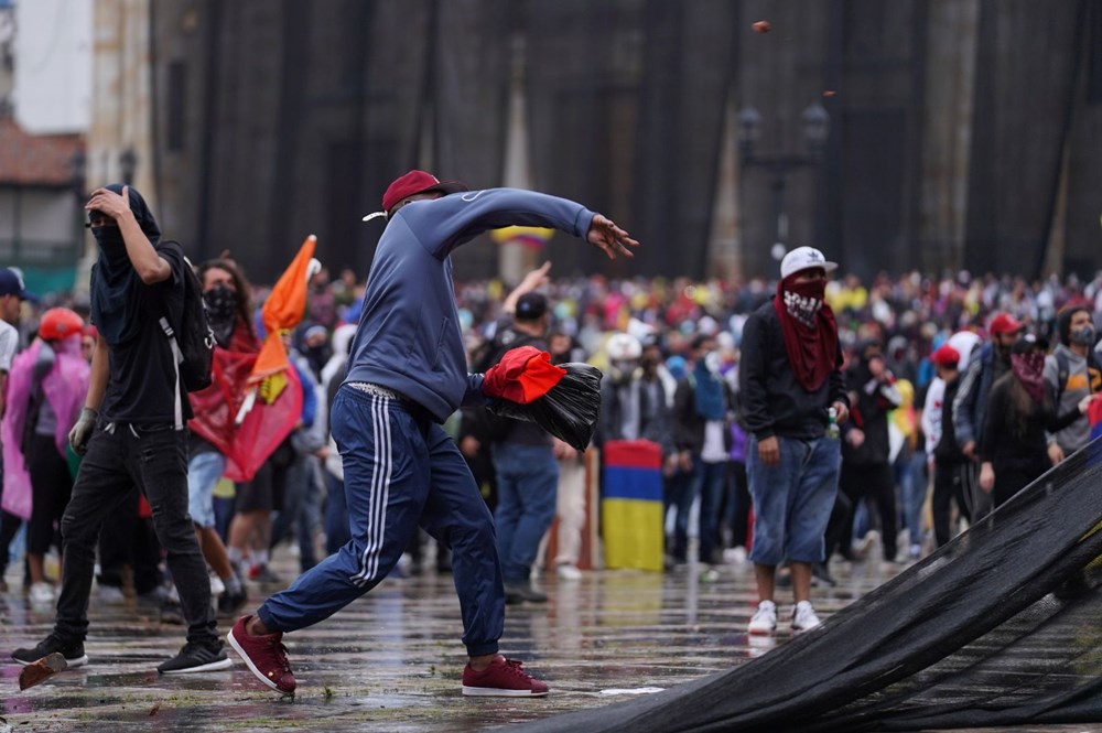 Kolombiya'da hükümet karşıtı protestolar 10 gündür sürüyor - 19
