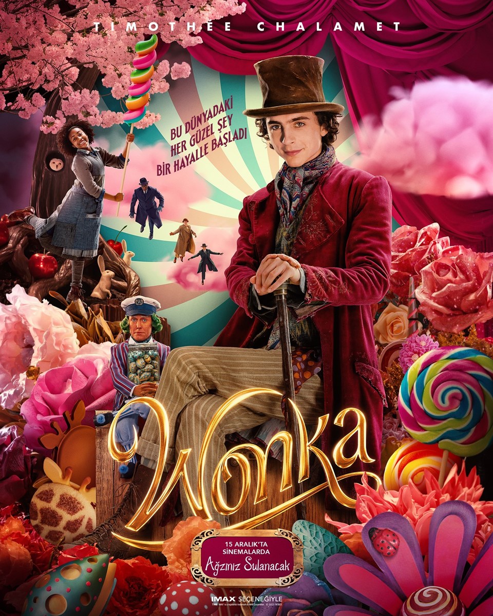 Wonka filminin yeni posteri yayınlandı - 1