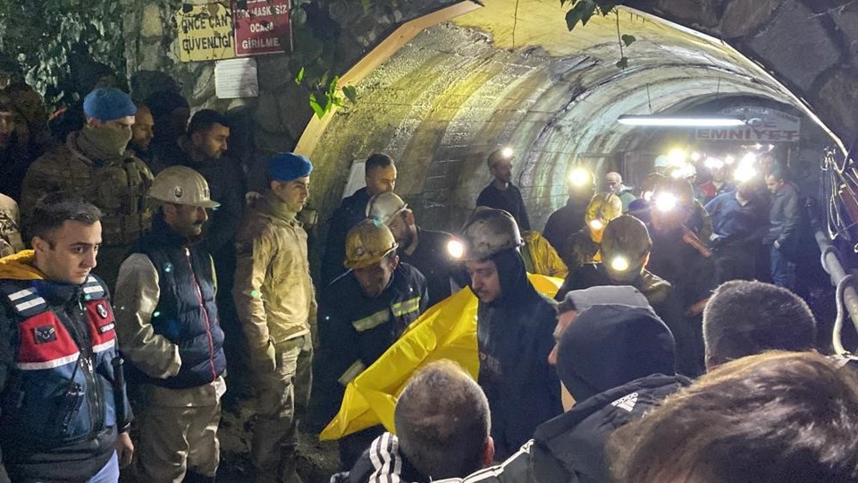 Zonguldak'ta maden ocağında göçük: 1 işçi öldü - 3