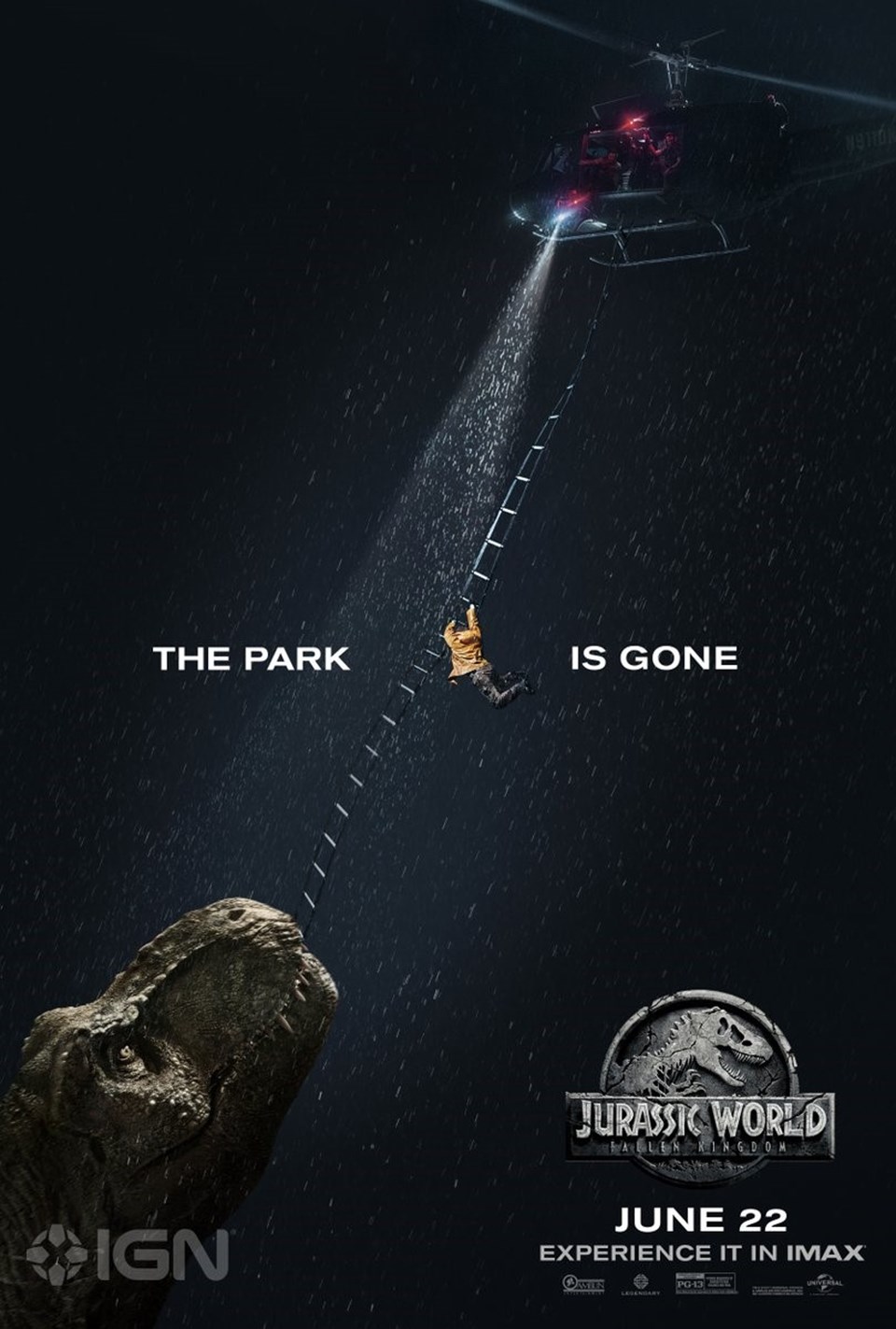 Jurassic World: Yıkılmış Krallık filminin hareketli afişi yayınlandı - 1