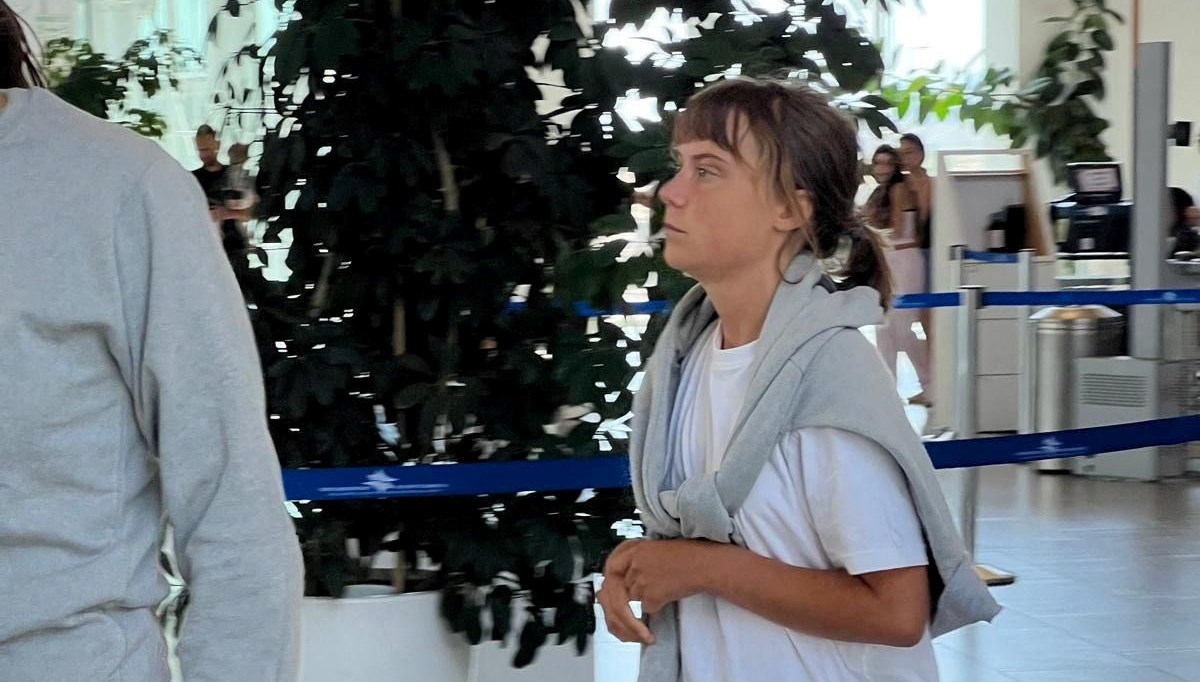 Greta Thunberg Yunanistan'a gönderildi