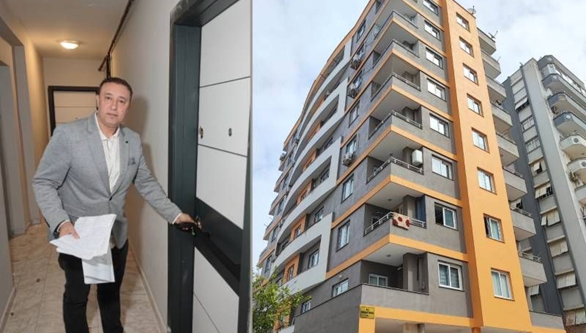 Depremden sonra döndüğü evine çilingirle girmek zorunda kaldı! Emlakçı gözaltında Depremden sonra döndüğü evine çilingirle girmek zorunda kaldı! Emlakçı gözaltında