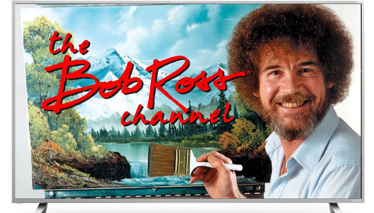 Ünlü ressam Bob Ross'un tabloları satışa çıkıyor