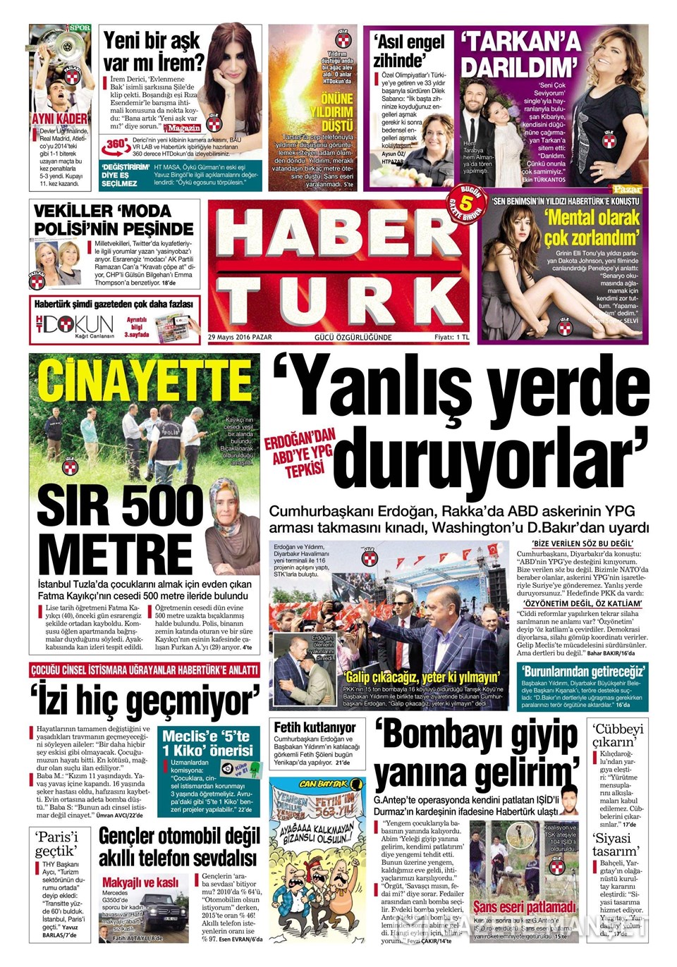 Habertürk gazetesi cuma kapanıyor (Yazılı basın, dijitale yeniliyor) - 1