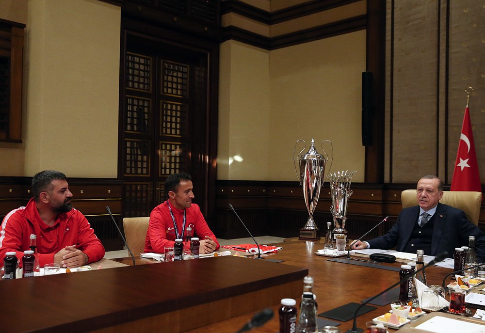 Cumhurbaşkanı Erdoğan, Ampute Futbol ile Tekerlekli Sandalye Basketbol