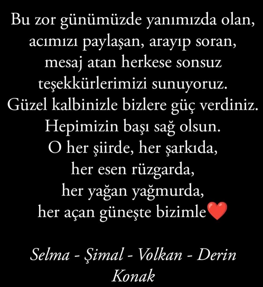 Volkan Konak'ın 35 yıllık eşi Selma Konak’tan duygusal paylaşım - 3