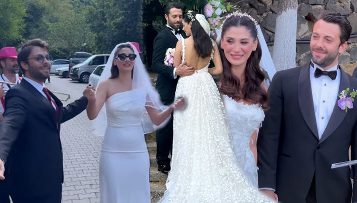 Sitare Akbaş ile Cengiz Orhonlu'nun mutlu günü