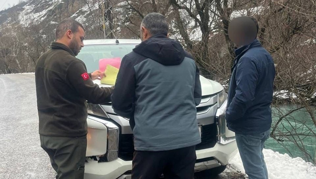 Tunceli'de kaçak avcılığa ceza Tunceli'de kaçak avcılığa ceza