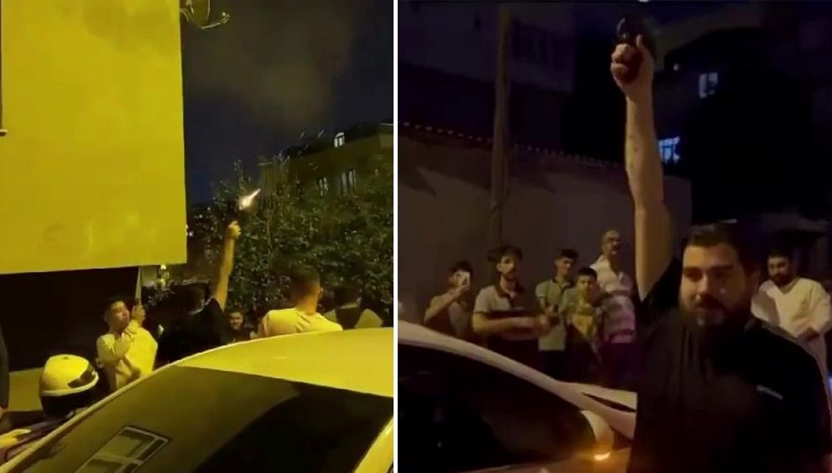 Cezaevinden tahliyesini havaya ateş açarak kutladı Cezaevinden tahliyesini havaya ateş açarak kutladı