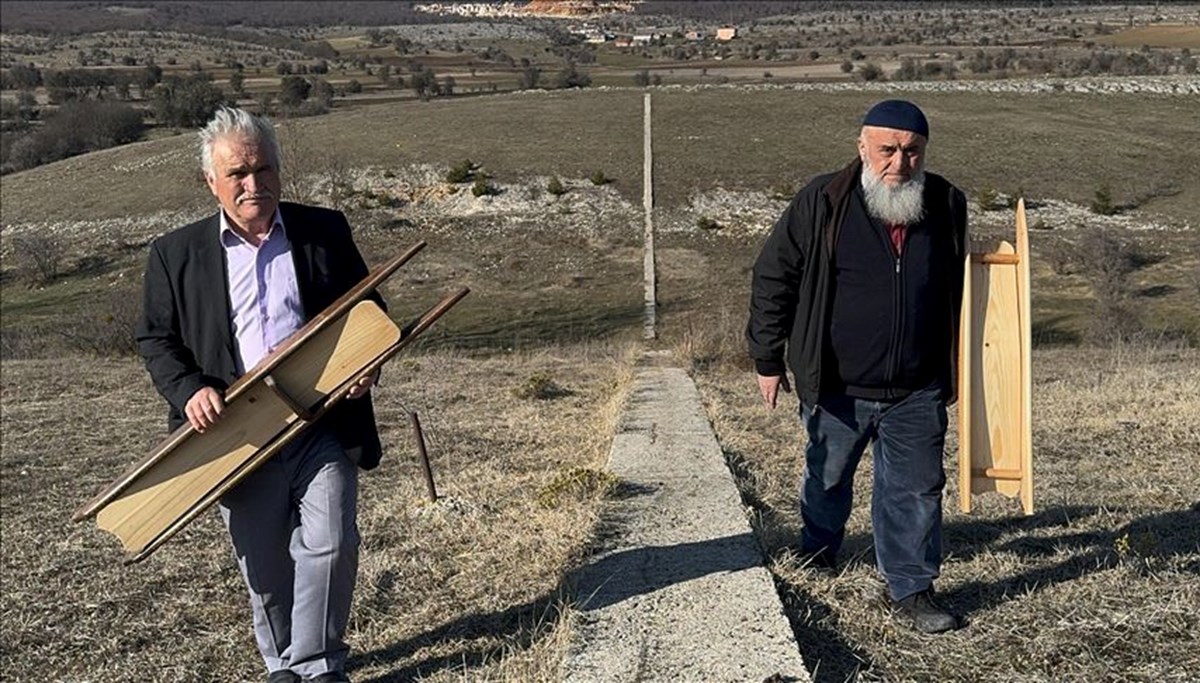 600 yıllık geleneksel kızak yarışları kar yağmadığı için yapılamadı 600 yıllık geleneksel kızak yarışları kar yağmadığı için yapılamadı