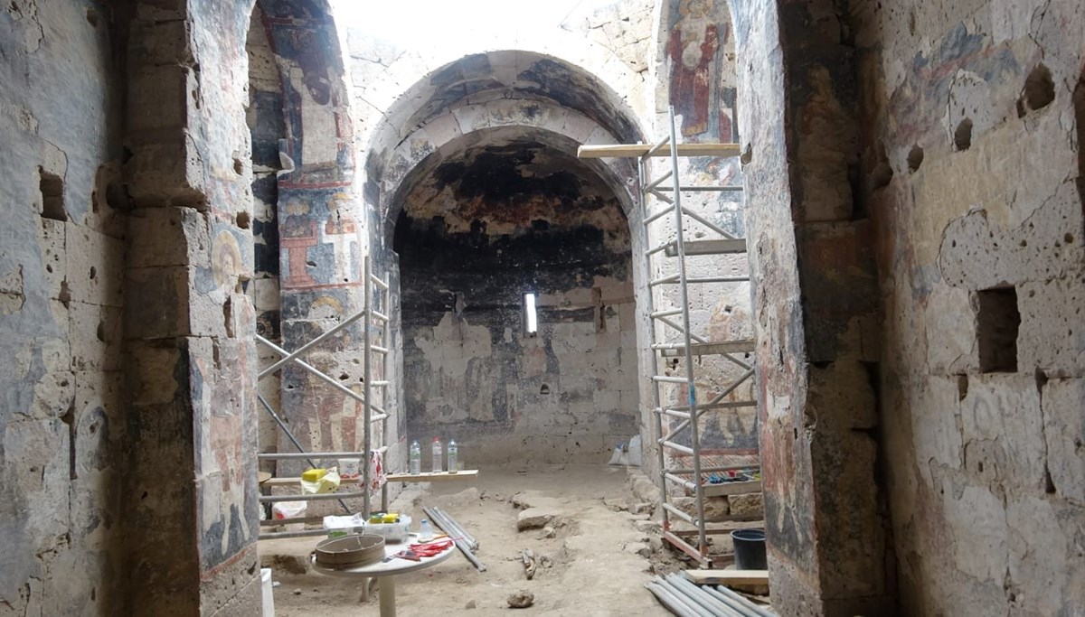 Kayseri’de Aziz George Kilisesi turizme kazandırılıyor