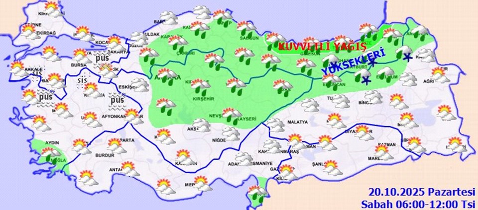 Yeni haftada kış provası: Kar, yağmur, sis... - 1