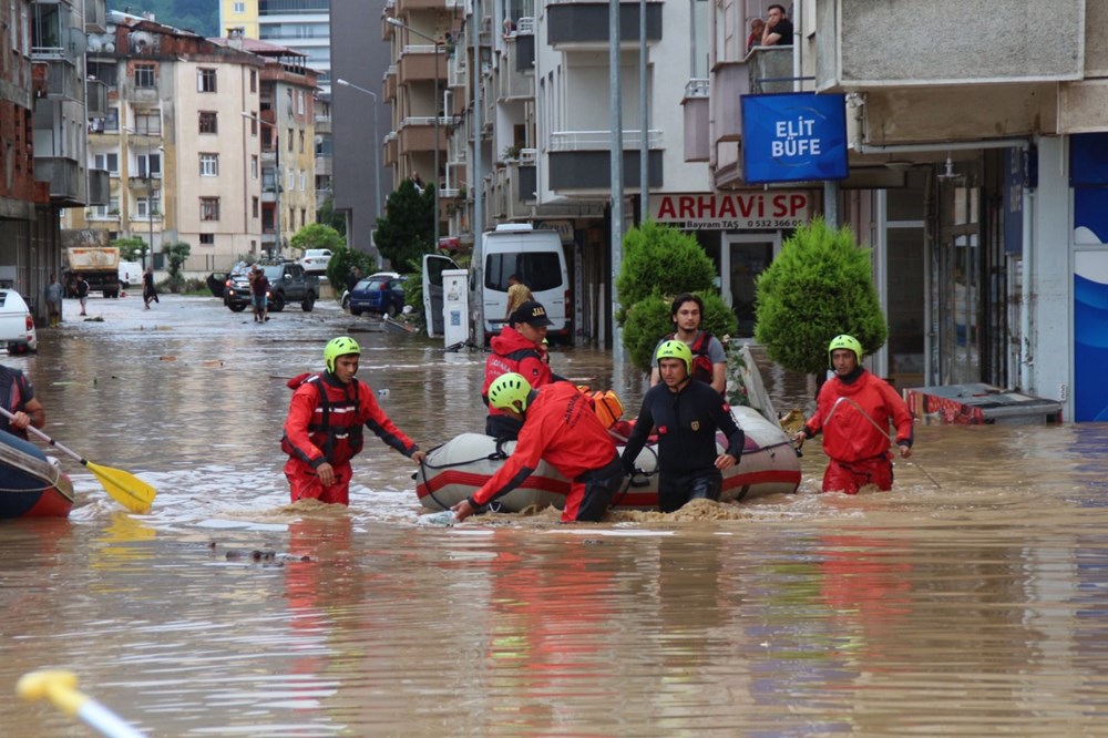 Artvin'de sel afetinin bilançosu ağır: 39 yapı yıkıldı,1459'u hasarlı - 7