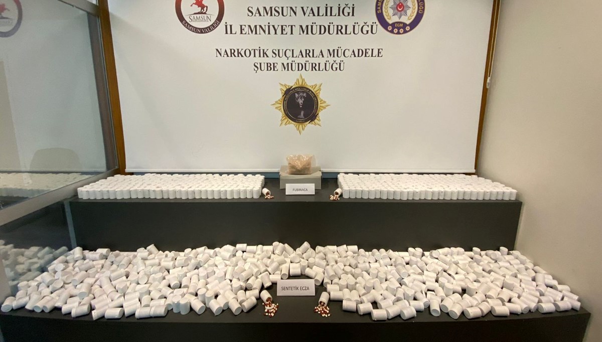 Samsun'da uyuşturucu operasyonu