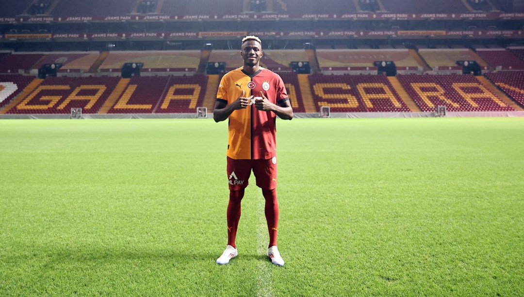 Osimhen resmen Galatasaray'da