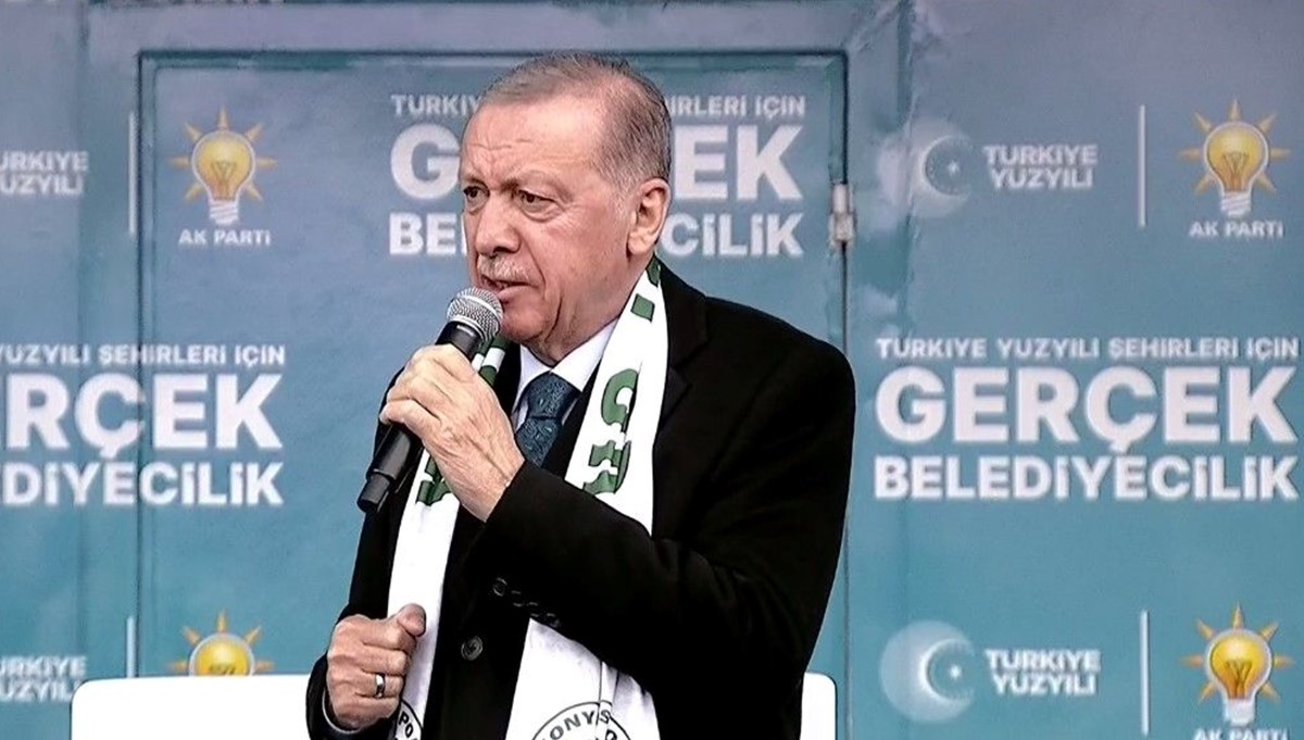 Cumhurbaşkanı Erdoğan: CHP, DEM ile gizli saklı iş birliği halinde