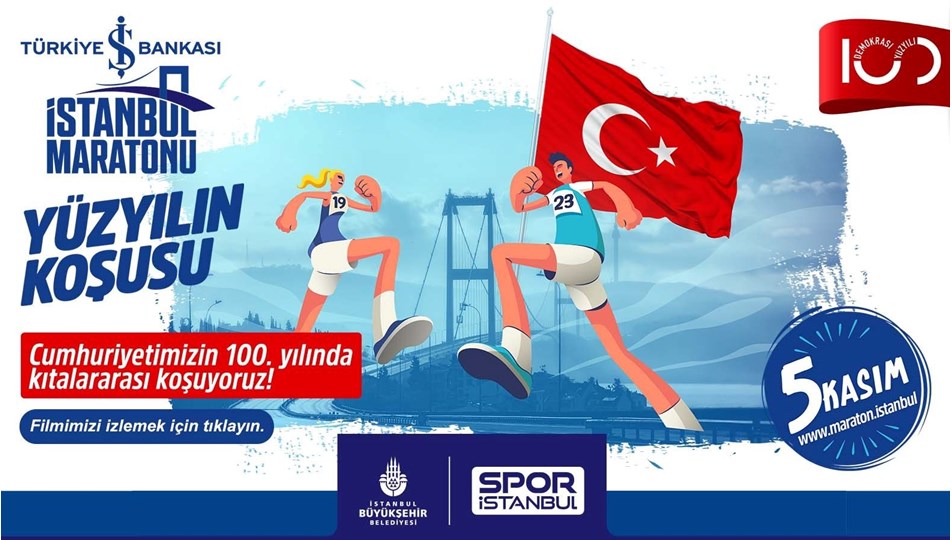 İş Bankası’ndan İstanbul Maratonu’na 100. yıl desteği