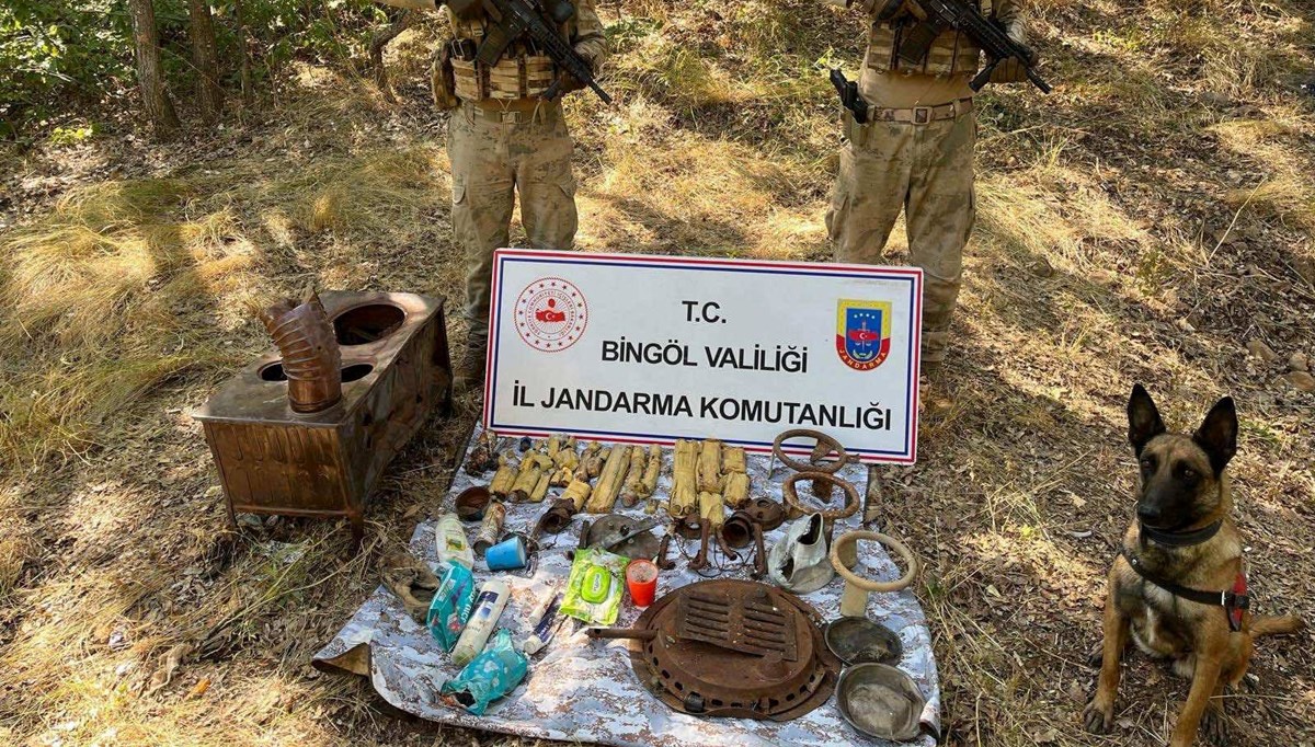 Teröristlere ait sığınak bulundu Teröristlere ait sığınak bulundu