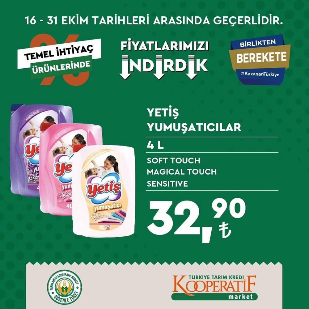 Tarım Kredi Kooperatif Market temel ihtiyaç ürünlerinde büyük indirimler (17-31 Ekim güncel indirimli ürünler kataloğu) - 44