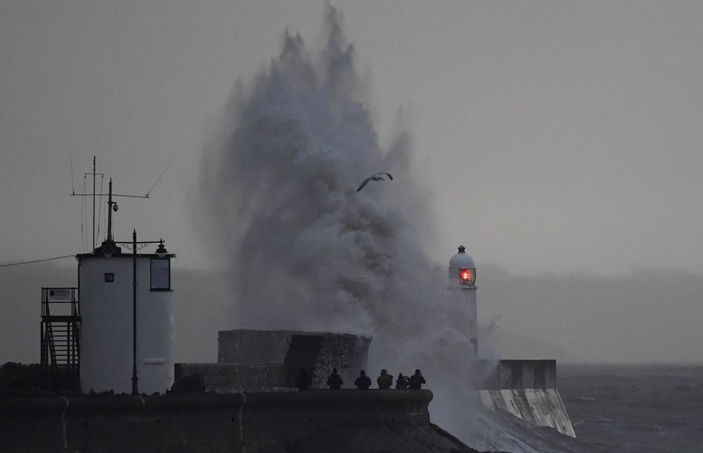 Avrupa'da birçok ülkeyi kar ve fırtına vurdu - 21