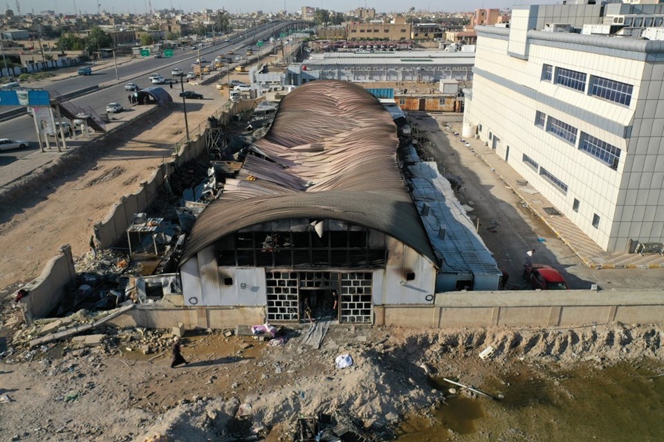 Irak’taki hastane yangını 'kasten çıkarılmış olabilir' iddiası - 1