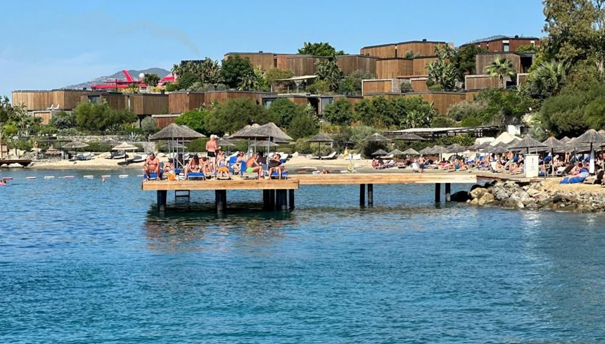 Bodrum’da “sarı yaz” yoğunluğu