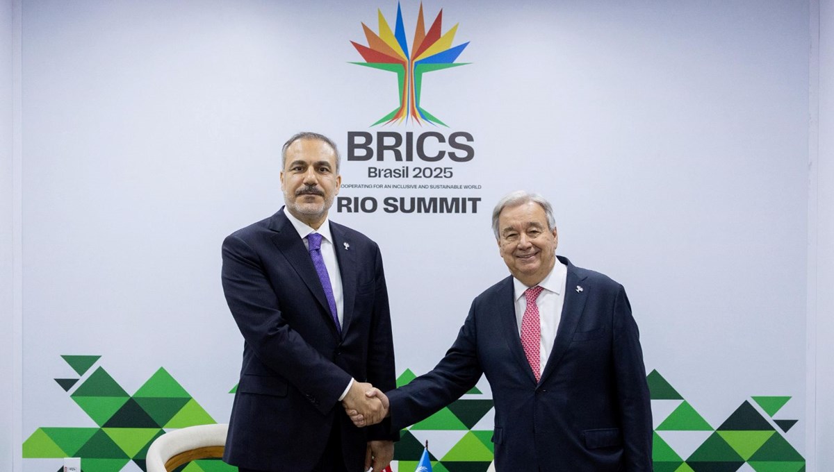 Bakan Fidan, Guterres ile görüştü