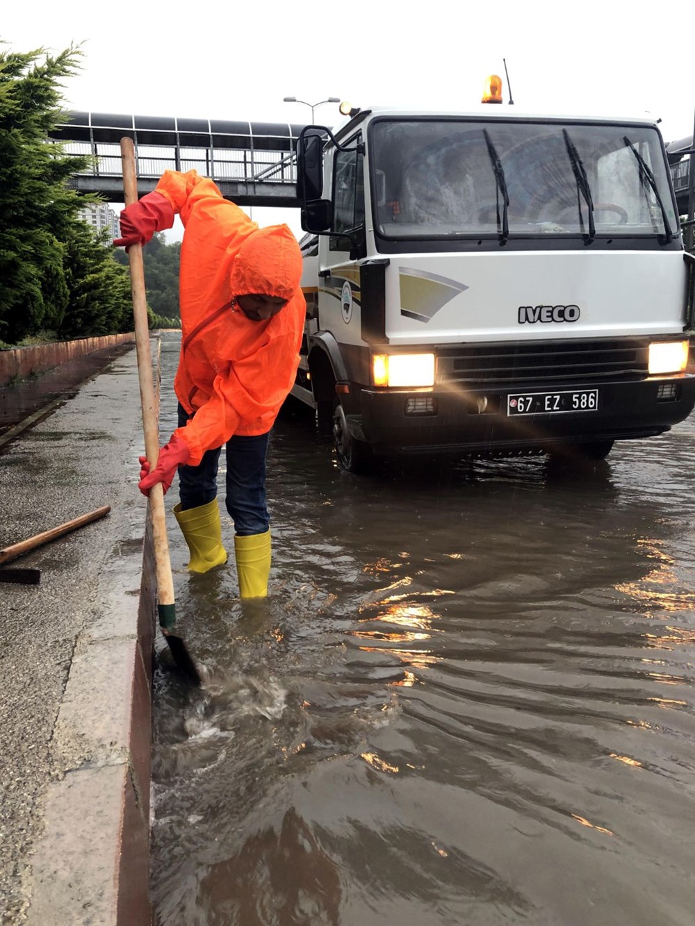 Zonguldak'ta sağanak: Yollar göle döndü - 3