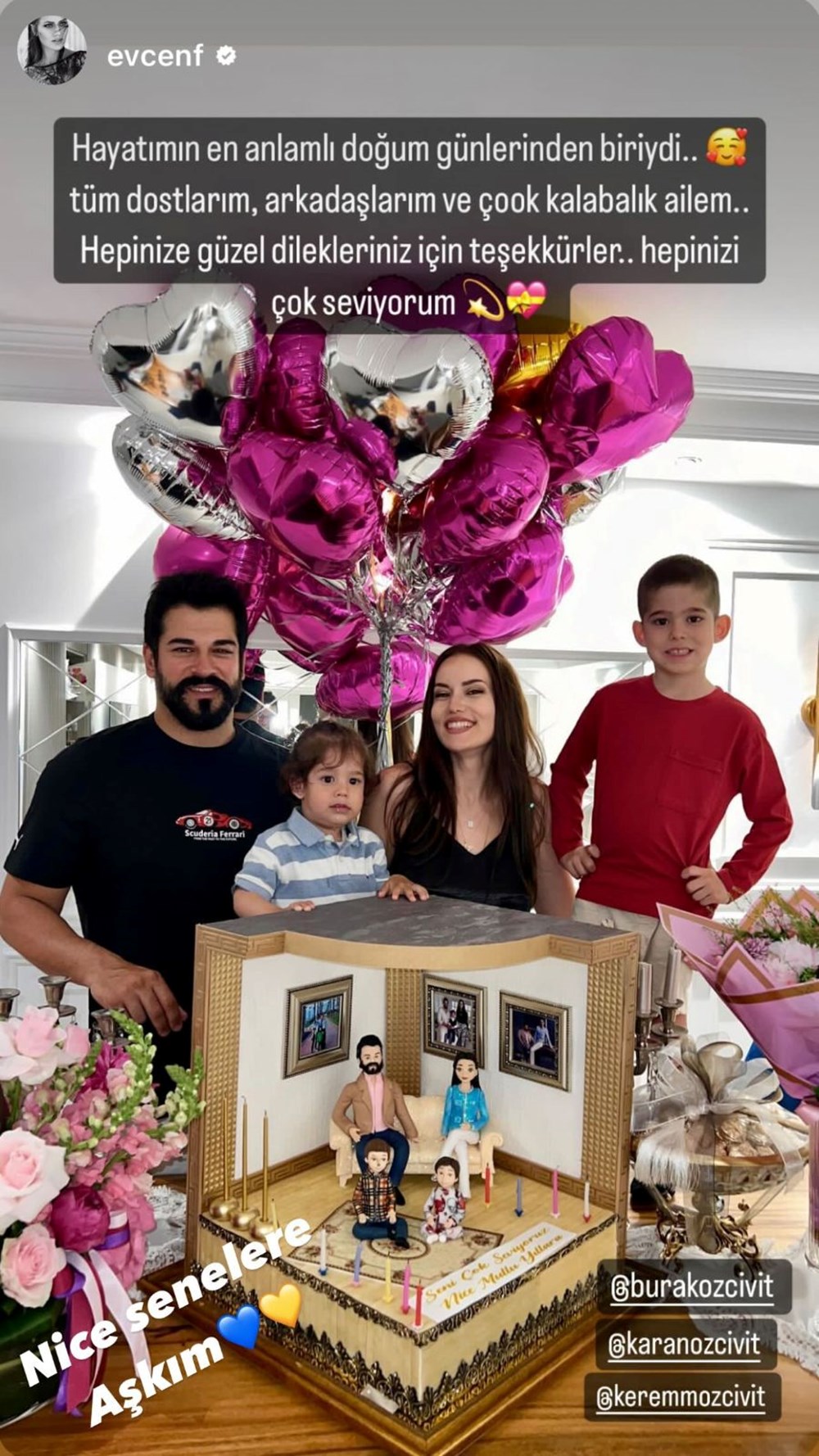 Fahriye Evcen: Hayatımın en anlamlı doğum günlerinden biriydi - 5