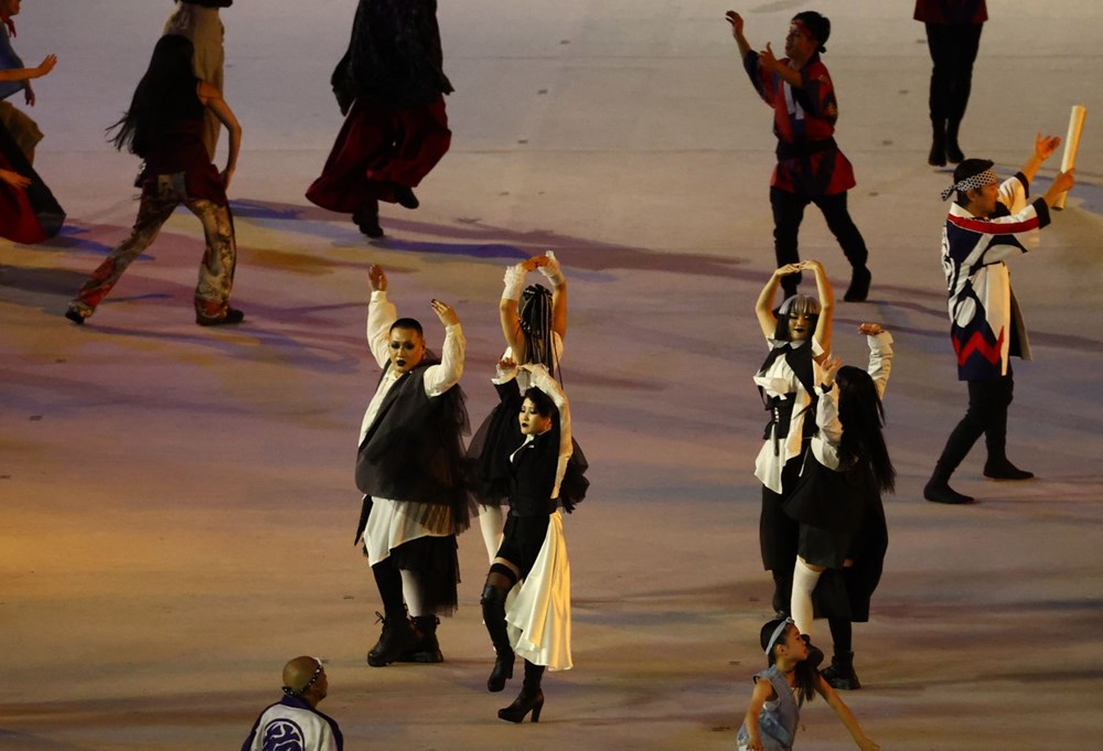 2020 Tokyo Olimpiyatları görkemli açılış töreniyle başladı - 45