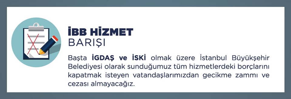 Binali Yıldırım: Vatandaşın İGDAŞ ve İSKİ'ye olan cezalarını sileceğiz.