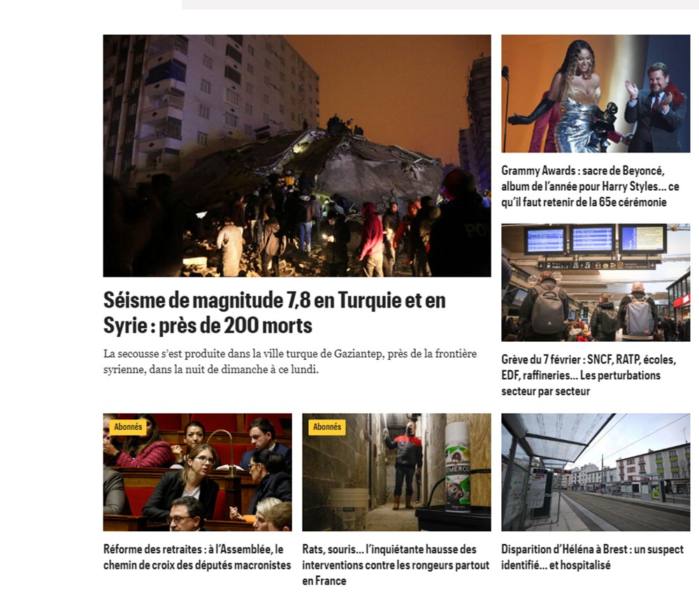 Türkiye'deki 7,4 büyüklüğündeki deprem dünya basınının manşetlerinde - 12