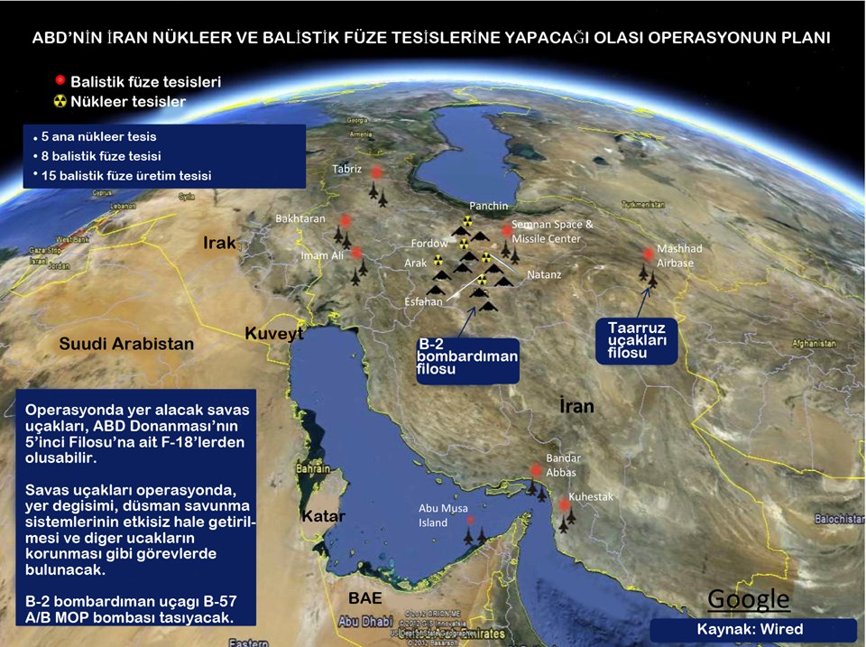 'İran operasyonu için yüzlerce uçak gerekli' - 1