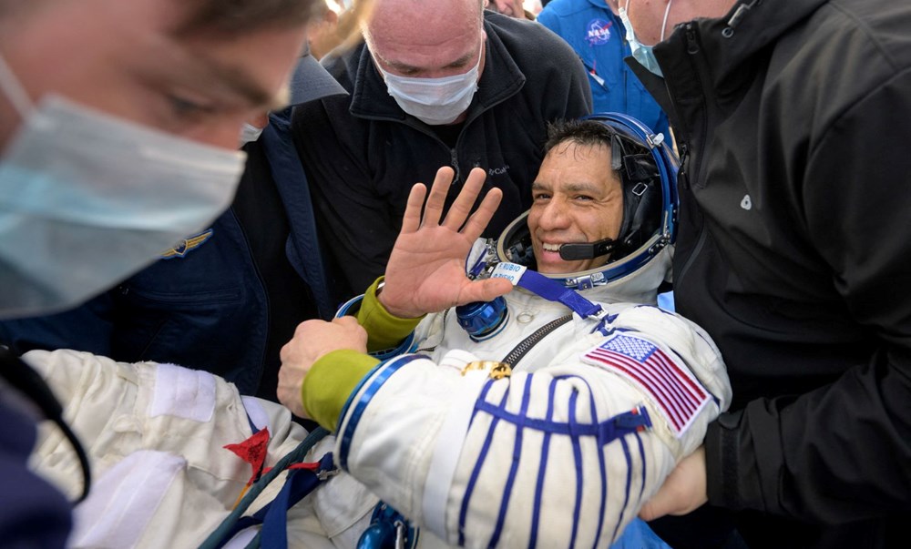 NASA astronotu tarihe geçti: Frank Rubio Dünya'ya geri döndü - 5