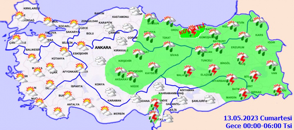 Hafta sonundan itibaren sıcaklıklar artıyor (12 Mayıs MGM hava durumu raporu) - 9