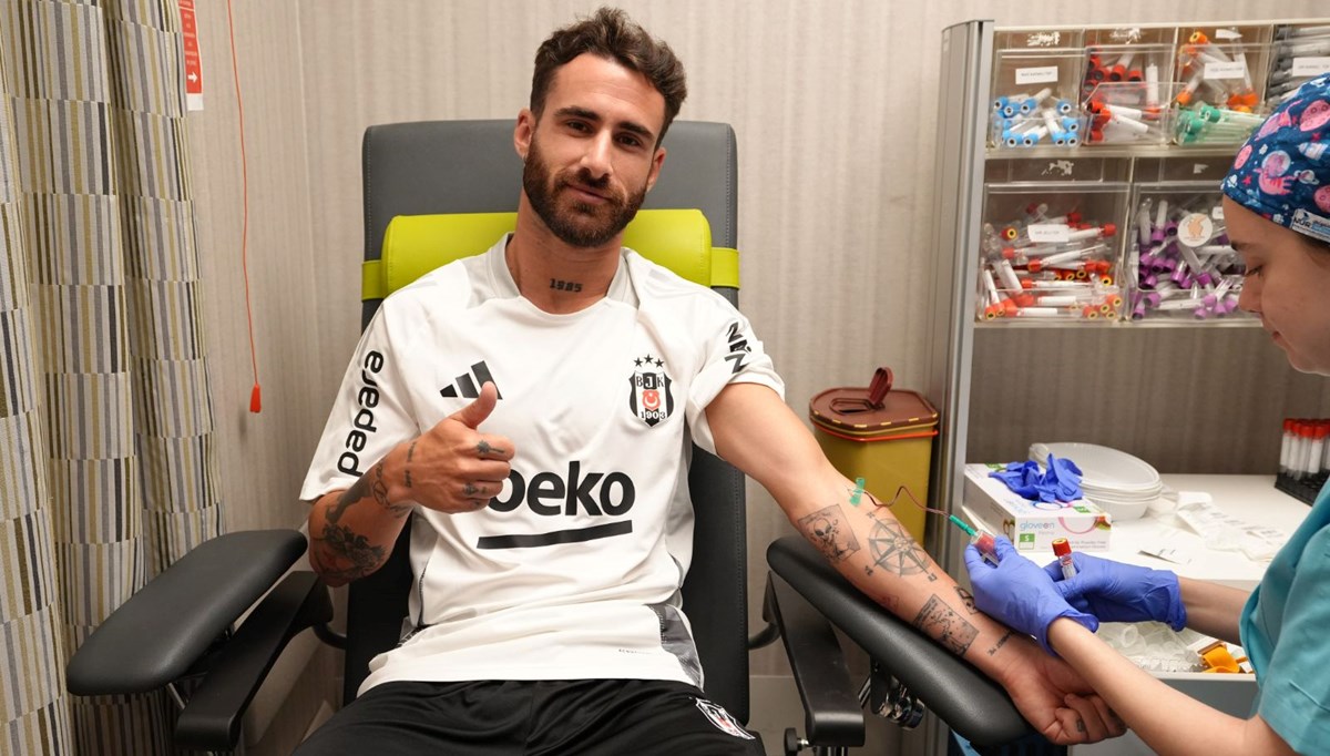 Beşiktaş'ta Rafa Silva, sağlık kontrollerinden geçti
