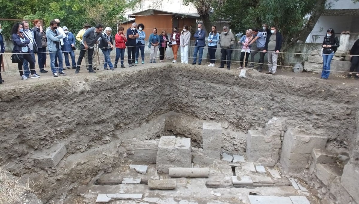 Balıkesir’de Adramytteion kazılarında Roma hamamı ortaya çıktı