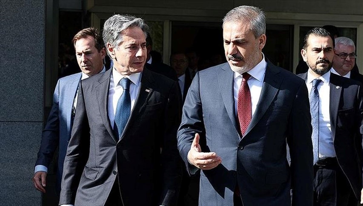 Dışişleri Bakanı Fidan, ABD'li mevkidaşı Blinken ile görüştü Dışişleri Bakanı Fidan, ABD'li mevkidaşı Blinken ile görüştü