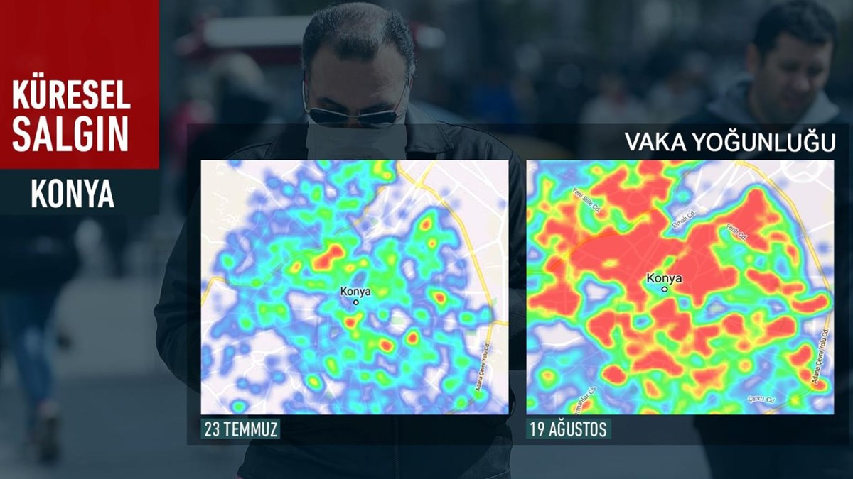 Corona Virus Konya Da Bir Ayda Korkutan Degisim Ntv