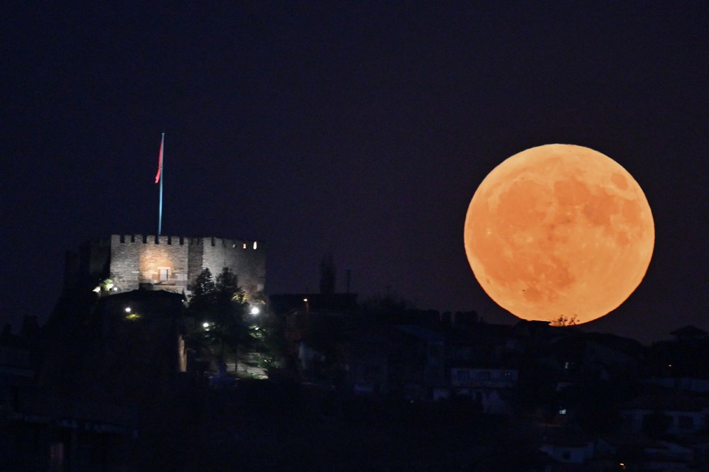 Türkiye'den muhteşem "Süper Ay" manzaraları - 4